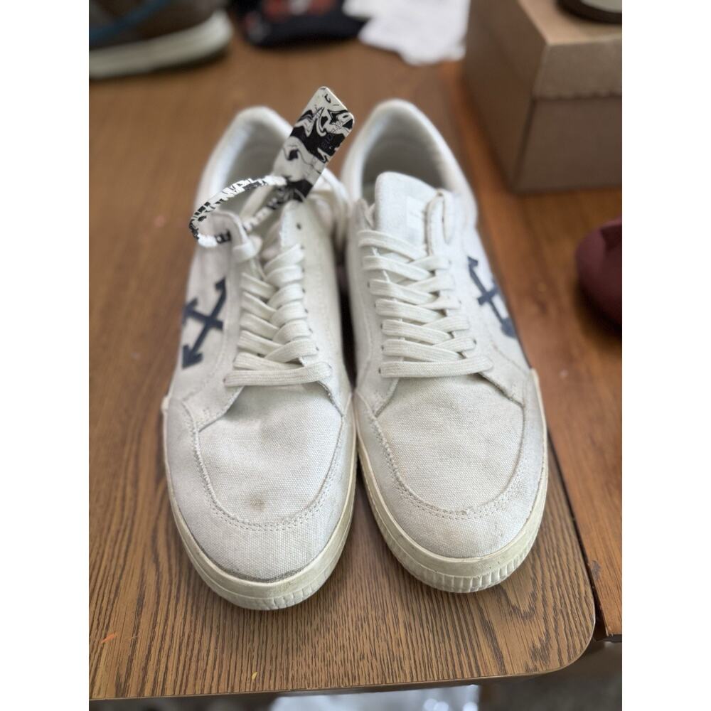 Size 11m EU 44 Off White Vulcan Navy Arrow